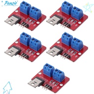 PANSIE 5pcs Driver Module, red IRF520 MOSFET, irf520 mosfet Compatible for Arduino MCU ARM Arduino