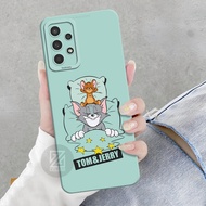 Samsung Galaxy A13 4G Case - Fashion Case Tom And Jerry - Softcase Samsung Galaxy A13 4G - Casing Sa