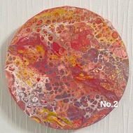 【No.2】 Polled art Fluid art art panel