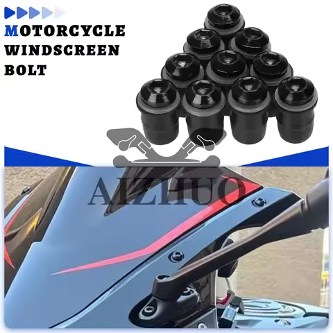 10PCS M5x19mm For Honda NC700S NC700X NC750S NC750X NC 750 N/S/X NC700 NC750 S/X Windscreen Windshie