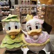 上海迪士尼 Donald Daisy 聖誕公仔