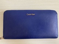 Calvin Klein 寶藍色長銀包 wallet