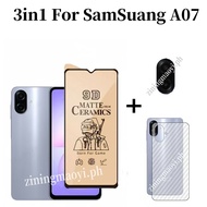 3in1 Samsung Galaxy A07 Ceramic membrane film For Samsung Galaxy A06 A16 A17 A56 A26 A36 A05 Camera 