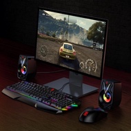 Speaker Gamen Speaker Gaming Rgb Lighting Effect Mirip Z120 Logitech