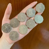 英女王十角形五蚊硬幣（1976/1978/1979）