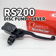 MODENAS RS200 DISC PUMP + LEVER (FRONT) MASTER PUMP ASSY BRAKE LEVER ASSY HANDLE BREAK RS 200