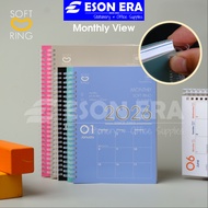 Handwriting 2026 Soft Ring A5 | B5 Monthly Planner 2026 Journal - PNF-A5 | PNF-B5