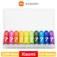 XIAOMI ZI7/ZI5 Battery Alkaline Bateri Rainbow Battery 10PCS AA&AAA Battery 1.5V Disposable Battery 
