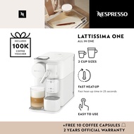 Nespresso Lattissima One Coffee Machine , white (Mesin Kopi) - Machine Only