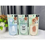 Moshi Beauty Comb Set With Mirror We Bare Bears Pattern (Three Bears) Copyright Pattern.