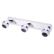 LIGHTME GU10 THREE HEADS MIRROR LIGHT 360 DEGREE ROTATING BALL SHAPED LAM