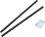 (2 Pcs) 40cm 16 Inch Carbon Fiber Light Weight 15mm Rods for Rail Rod Support Systems, fits 15mm Mat