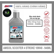 Usa IMPORTED SYNTHETIC LUBRICANT FOR AMSOIL SCOOTER 4 STROKE 10W40 - 946ML