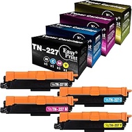 4-Pack Compatible (BK+C+M+Y) TN-227 TN227 Toner Cartridge TN-227BK TN-227C TN-227M TN-227Y Used for 