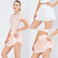 Oppa Style Shop DK175 Tennis Skirt Mini Skirt With Inner Pants 2 in 1/short Skirt Big Size Skirt Korean Skirt/Rempel Skirt Tennis Volleyball Gym Golf Sportwear