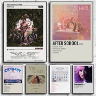 Modern Pop Aesthetics Wall Art Singer Melanie Martinez HD Oil on Canvas Posters and Prints Home Bedroom Living Room Decor