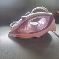 setrika uap philips feather light bekas