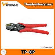 TSUNODA คีมย้ำหางปลาเปลือย TP-5S / TP-8P / TP-14 (เลือกรุ่น)