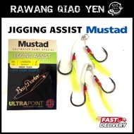 MUSTAD JIGGING ASSIST HOOK LIGHT GAME DOUBLE ASSIST FISHING HOOK ASSIST HOOK JIGGING HOOK FISHING HO