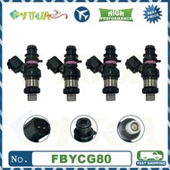 4pcs Fuel injector 16600-AA270 FBYCG80 FBY-CG80 For Subaru Impreza RX 2.0L EI 8008212 07-12 Auto Par
