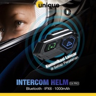 VELEV Intercom Helmet Bluetooth Headset 2 Riders Call IPX6 1000mAh - C8 Pro