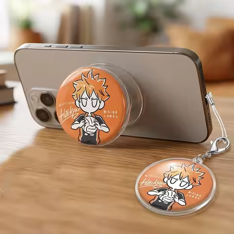 Haikyuu!! Phone Airbag Stand Accessory Pendant Keychain Hinata Shoyo Tobio Kageyama Daichi Sawamura