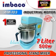 RAYA CLEAR STOCK🔥IMBACO Heavy Duty Commercial Food Mixer 7L Stand Mixer Bread Dough Mixer Mesin Kuih