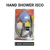 Isco 5 Mode Bathroom Hand Shower Shower Head
