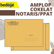 Notary / PPAT Chocolate Envelopes, folio chocolate envelopes for files or documents