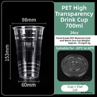 Commercial Beverage Packaging Cup PET