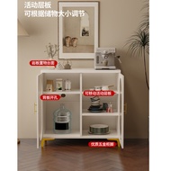 Glass Cream Wind Caosisi1 Changhong Tableside Cabinet Living Room Side Cabinet Tea Cabinet Storage C
