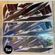 Yamaha ez 125  ez 115 115 ez 2024 motor pelekat stiker new design stripe body sticker stlker ( ready
