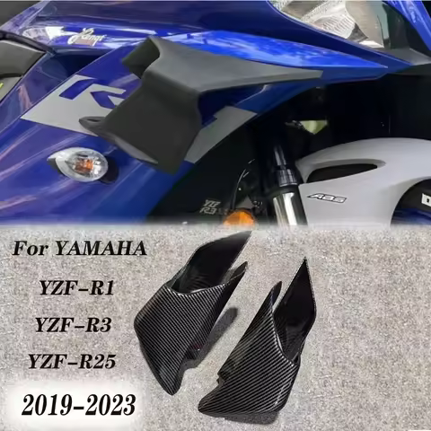 for Yamaha YZF-R1 YZF-R1M 2019-2024 Winglet R3 R25 2019-2024 Motorcycle Spoiler Wing Fixed Wing Aero