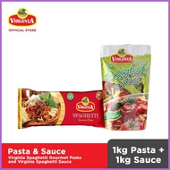 ▪ ◩ ✢ Virginia Spaghetti Pasta 1kl and Virginia Spaghetti Sauce 1kg