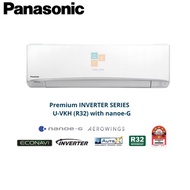 Panasonic Premium Inverter Air Cond U Series R32 1.0HP - 2.5HP CS-U10VKH CS-U13VKH CS-U18VKH CS-U24VKH