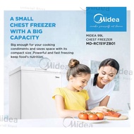 Midea Chest Freezer | Peti Beku 99L MD-RC151FZB01