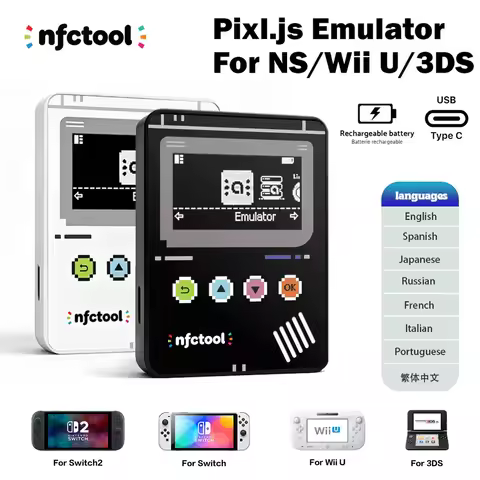 NFC Emulator NFC Tag Emulator Unlimited Rewrite Auto UID Regen Rechargeable Battery Compatible 50+ G