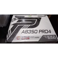 Second hand AM4 ASROCK AB350 Pro4 Motherboard