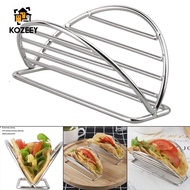 [KOZEEY] Taco Holder Stand Taco Rack, Bakeware Taco Shell Holder Burritos Plates, for Picnic Restaur