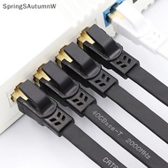 [SpringSAutumnW] Class 8 Flat Network Cable 1m 2m 3m 5m RJ45puter Room Connection Cable Network Rout