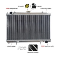 Aluminum Radiator For Nissan Silvia S14 S15 200SX 240SX SR20DET MT 1995 1996 1997 1998