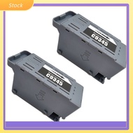 【ELE-NEW】2x C9345 Maintenance Box Waste Ink Tank for ET-5880 ET-5850 WF7820 ET-8550