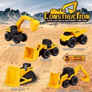 bulldozer ride on mainan kereta Set kenderaan kejuruteraan mini, mainan kanak-kanak, penggali, penga
