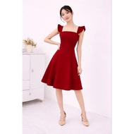KATUN EVELYN DRESS - DRESS KOREAN COTTONWanita