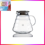 HARIO V60 Glass Server 800 Clear 800ml for 2-6 Cups Microwave Safe XGSR-80-TB