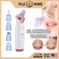 🏠READY STOCK🏠5IN1 Electric Blackhead Remover Whitehead Blackhead Vacuum Suction Pore Cleaner Facial 
