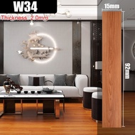 OB TECH Lantai Vinyl Pelekat Pelekat Diri Kalis Air 36pcs Vinyl Flooring 54 sqft Waterproof Self Adh