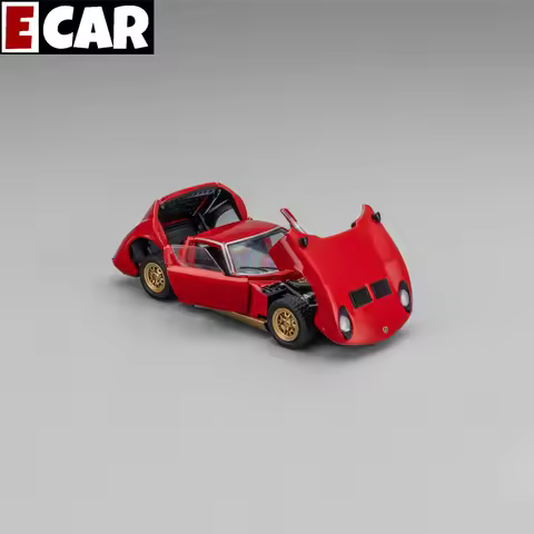 (Pre-Order) E CAR 1:64 Miura Diecast Collector's Vehicle Model Car