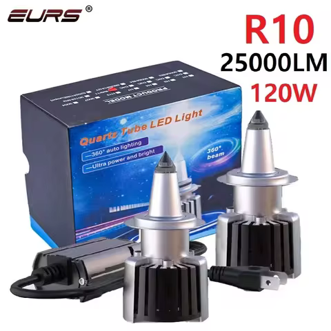 2PCS H1 H7 H11 led headlight bulbs 360 degree 12000LM D1S D2S D3S 880 9006 9012 HIR2 LED 120W Auto C