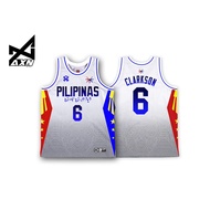 Basketball Jersey Customized Name and Number PILIPINAS JORDAN CLARKSON_KAI SOTTO_JERSEY